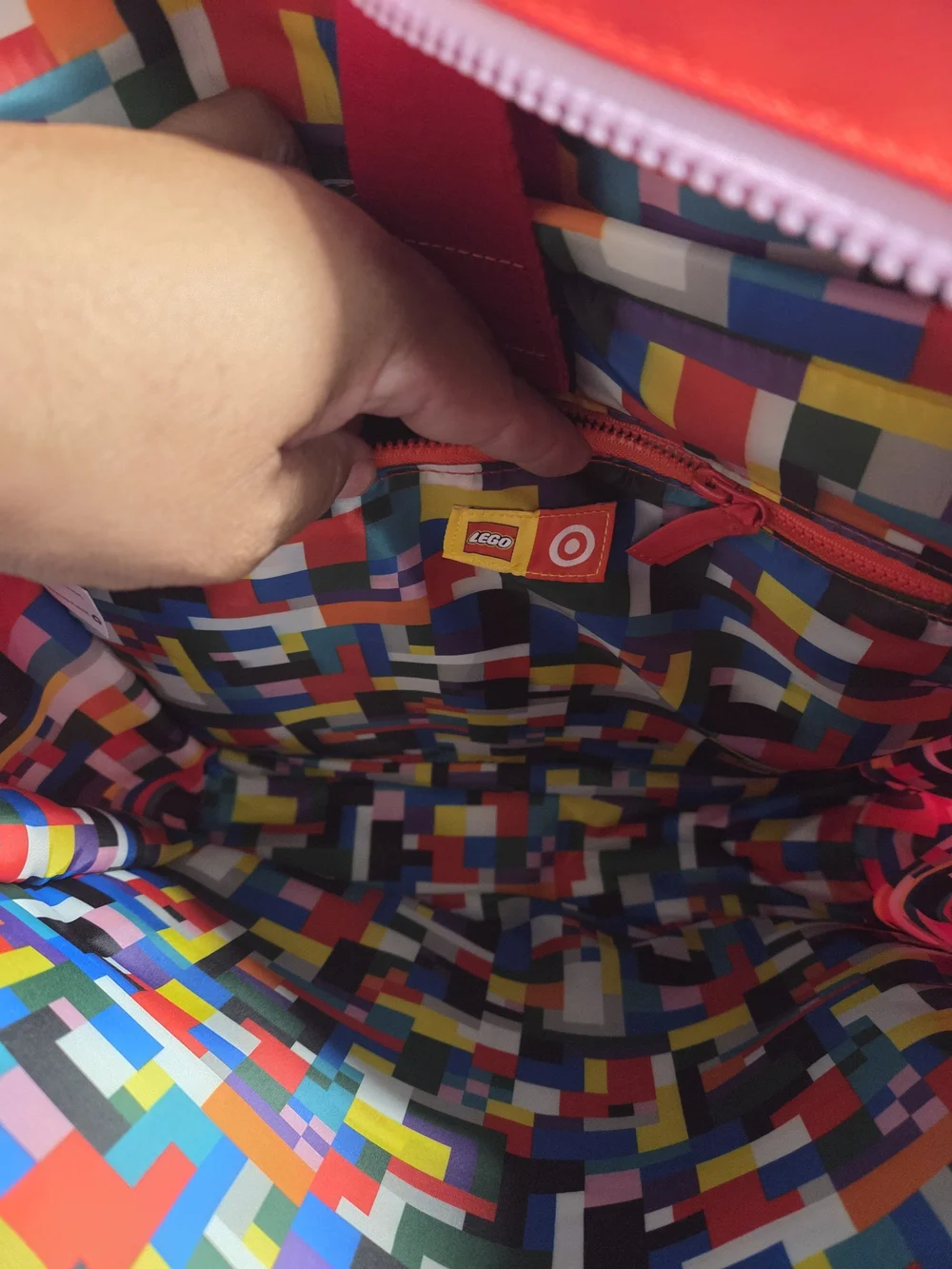 LEGO x Target Red Weekender Bag In Red Limited Release